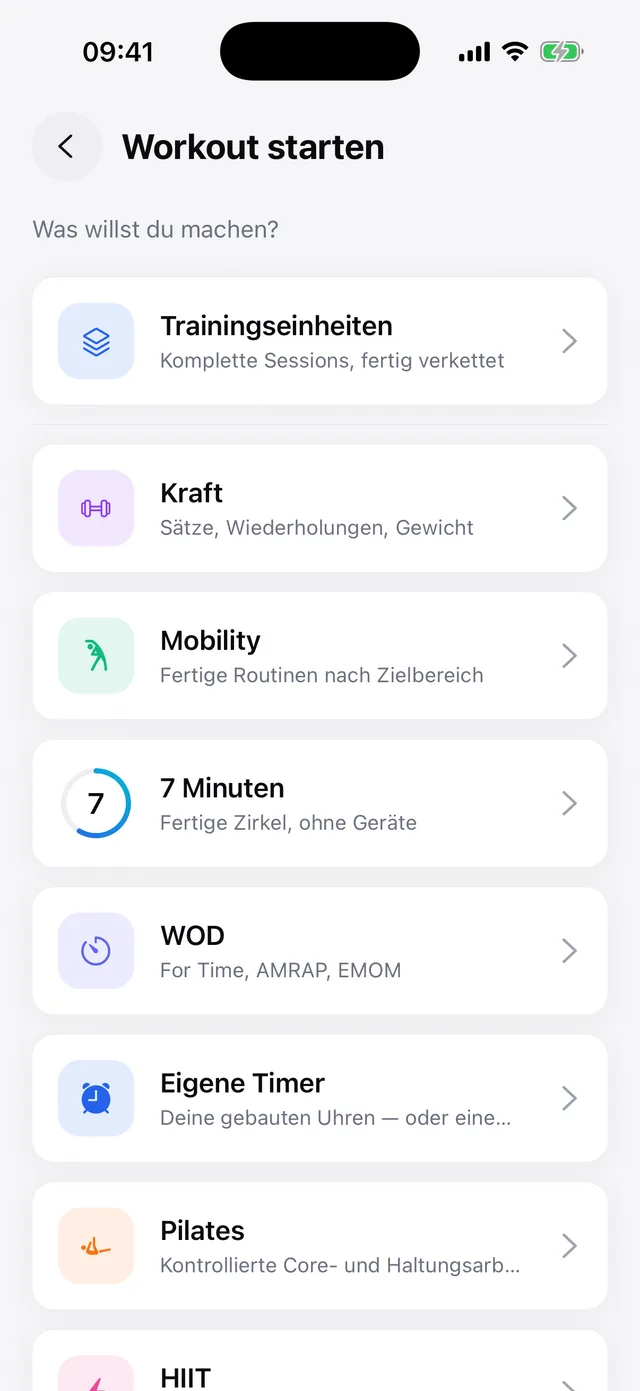 Timer & Builder — Screenshot