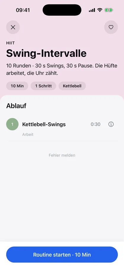 Kadence — workout